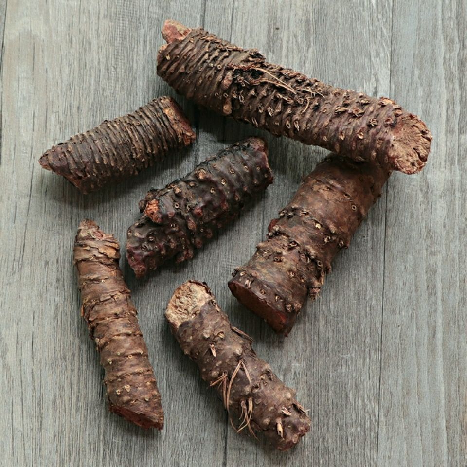 中药材红景天个泡茶高反红景天干片中草药 红景天切片100克【图片