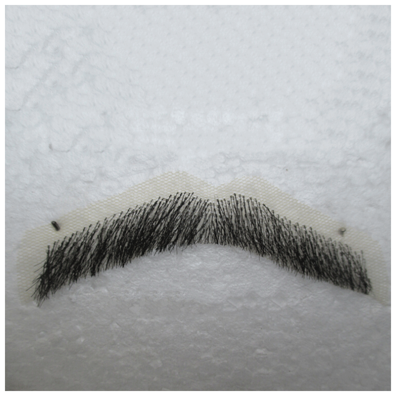 天使丝丝假胡子假胡须胡子八字一字胡男士影视表演实化妆胡子道具b款