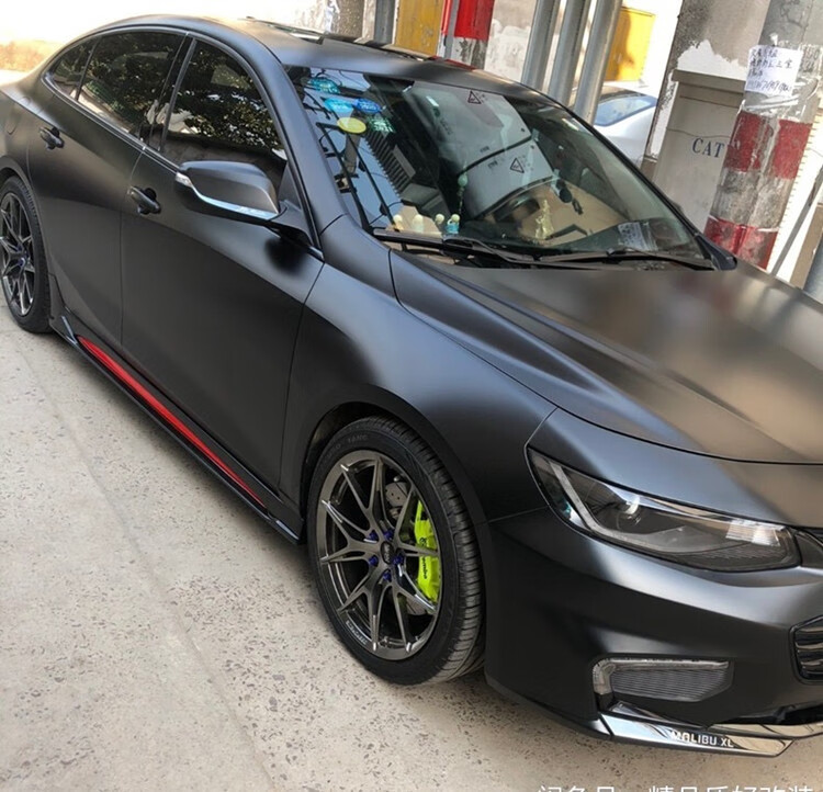 宅趣zaiqu适用于1622款迈锐宝xl改装运动侧裙爆改黑武士外观防撞小