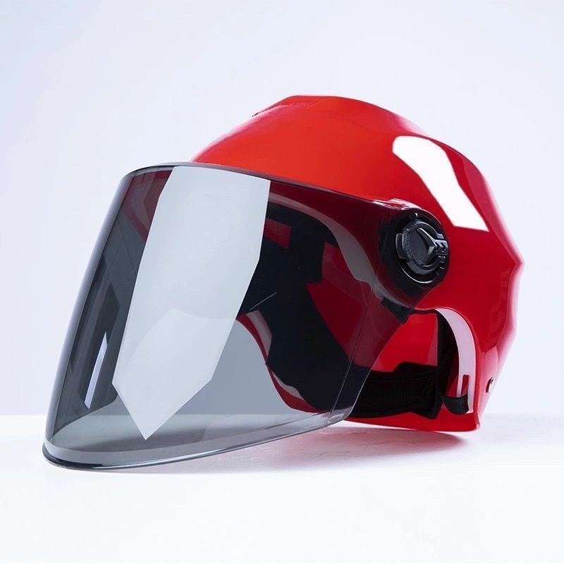 电瓶车头盔男女电动车摩托车安全头盔 电动摩托车头盔女男夏季轻便式