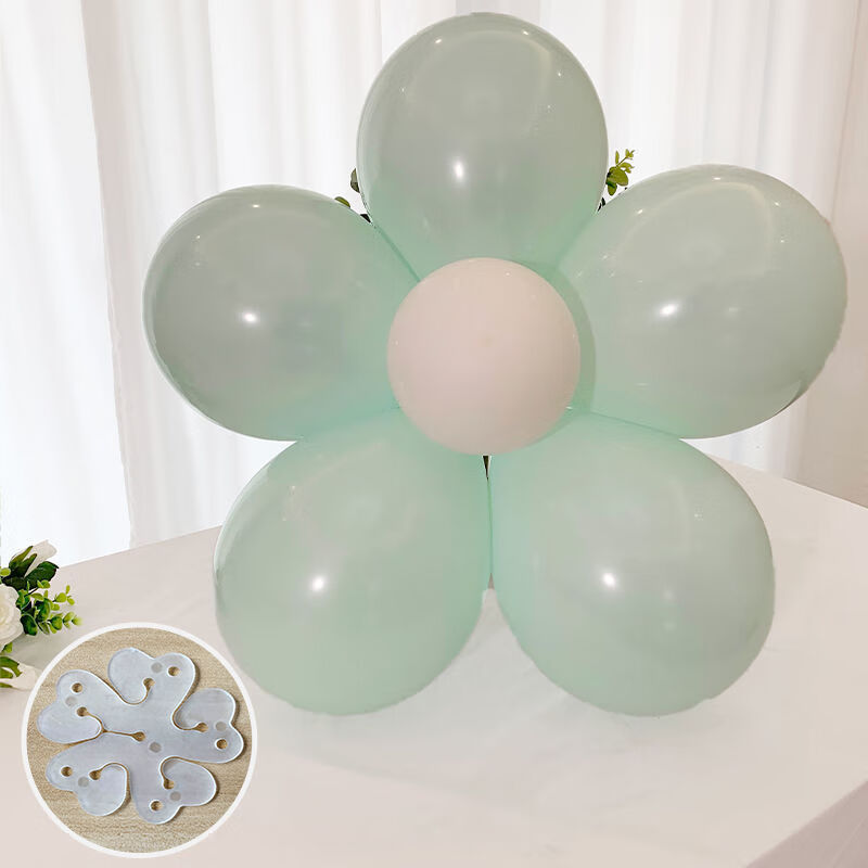 气球扣生日装饰扮布置用品梅花夹造型花朵卡扣环扣卡子夹毕业典礼