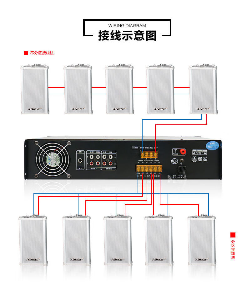 商场音响布线图图片