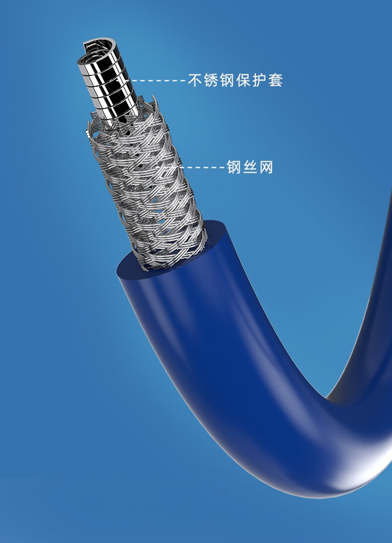 末将 野战光纤铠装跳线 电信级 防鼠尾纤lc单模单芯监控光缆双芯fc