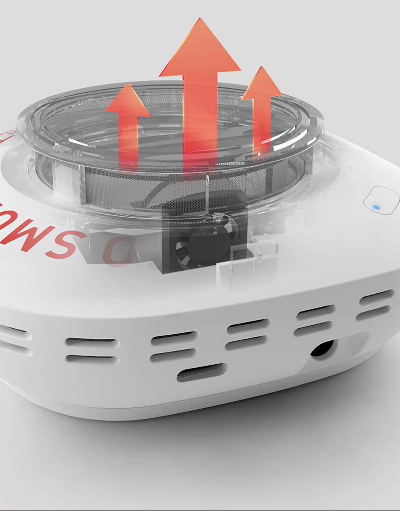 际工控烟卫士吸烟报警器卫生间厕所抽烟探测器禁烟检测仪联网通知语音