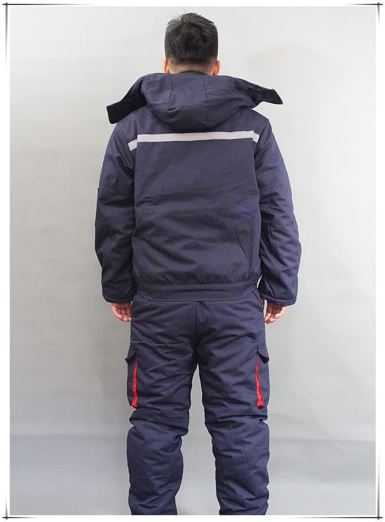 防静电工作服冬季保暖棉裤加厚工作裤保棉衣冷库工地外穿棉裤劳保裤