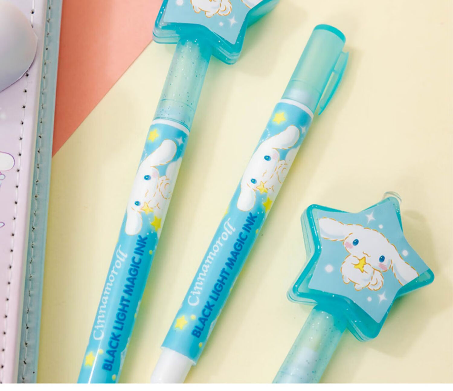 一正 文具库洛米大耳狗儿童隐形荧光笔凯蒂猫美乐蒂魔术隐形记号笔