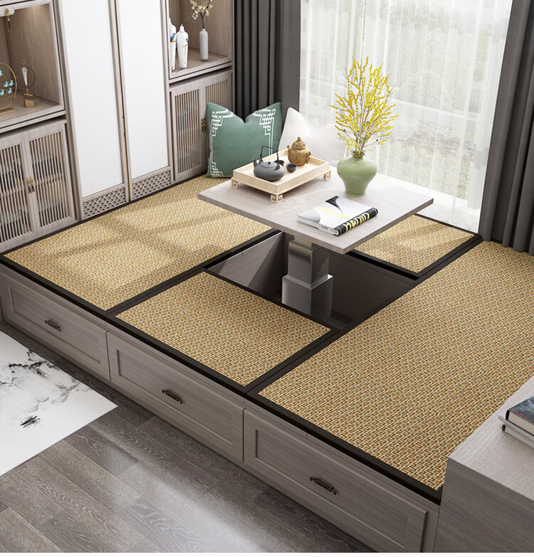 榻榻米日式电加热炕地垫椰棕垫子家用卧室竣树订制定做