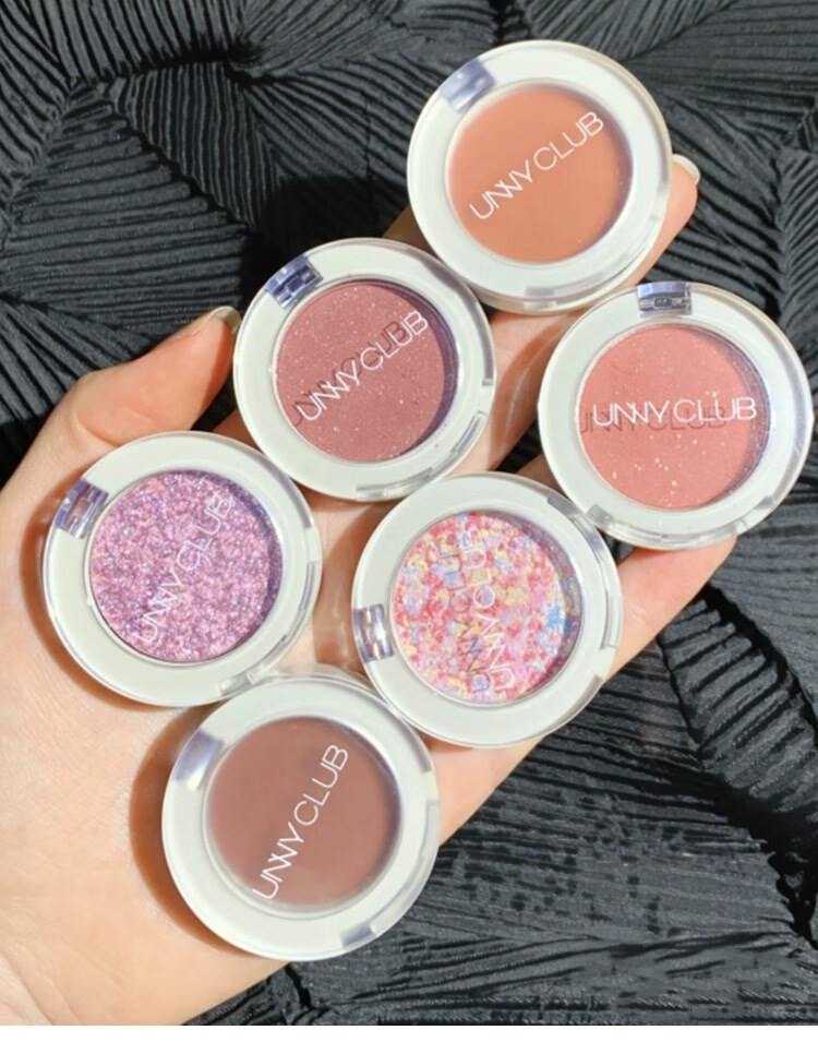 【京品优选】unny单色眼影闪粉珠光防水闪亮超闪亮片大地色土豆泥m119