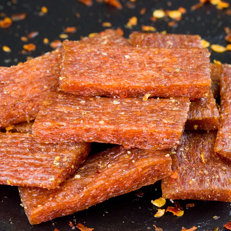 亲别找啦 网红辣条辣块 麻辣儿时怀旧休闲零食小吃 吮指辣条80g*5袋