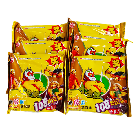 【严选好物】小金猴脆脆面108好汉西游争霸烤肉味干脆面干吃面香脆面