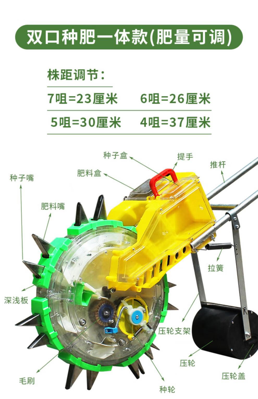 玉米播种机配件名称图片