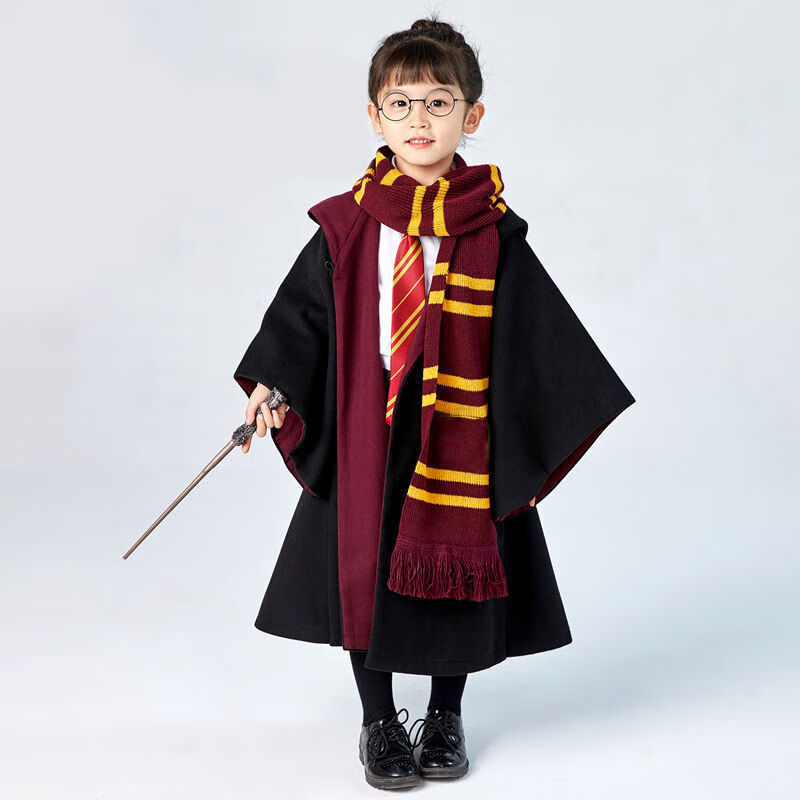 2022哈利波特同款cosplay服装哈利波特儿童魔法袍子巫师袍儿童校服