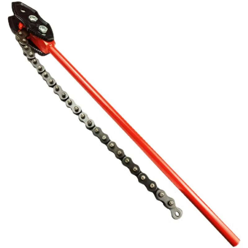 重型管子链条钳扳手型可调式多功能大力水管消防管寸 12寸1300mm