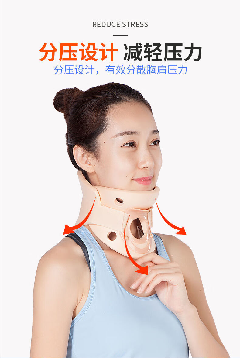 劲椎托颈颈围颈托脊态颈椎矫正器睡觉用家用固定脖子倾斜歪头颈部s