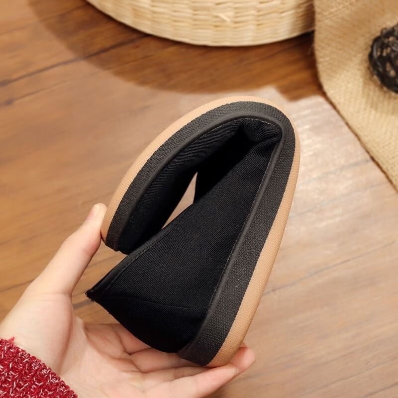 老头鞋元口圆口中老年大号松紧口男鞋春夏老北京布鞋圆口单鞋中老年