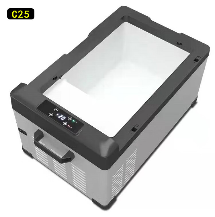 冰虎 小型车载冰箱家用冰箱24v大货车车家两用迷你冷冻藏压缩机制冷