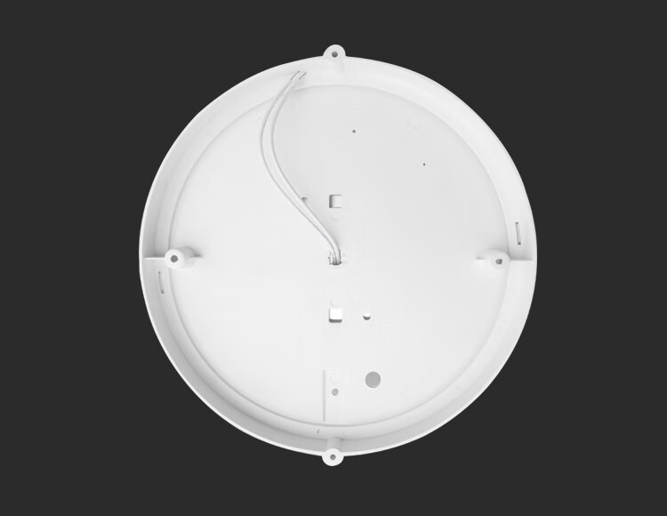 塑料led防潮灯防水灯防爆灯罩三防吸顶灯卫生间浴室阳台户外露天 小椭