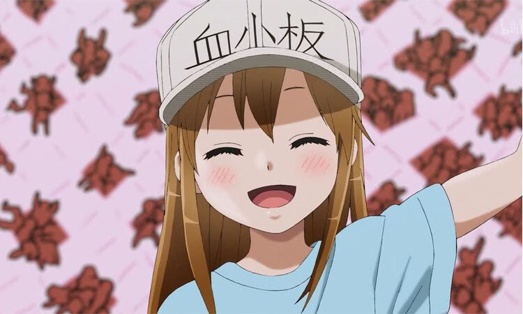 生日礼物动漫工作细胞q版7款血小板手办白血球模型摆件装饰pvc现货