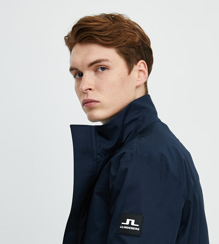 jlindeberg金林德伯格男冬潮流可拆卸夹克立领中长款外套棉服
