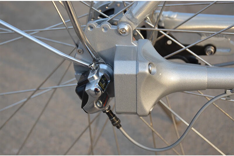 kasakata川泽阪田无链条轴传动自行车出口日本传动轴铝合金内三速单车