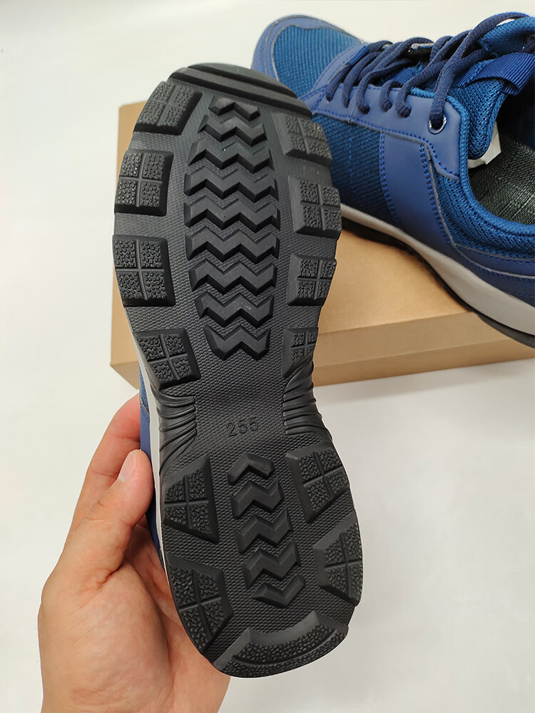 空军训练鞋春秋机务地勤鞋男蓝色系带透气耐磨户外务鞋工作鞋训练跑步