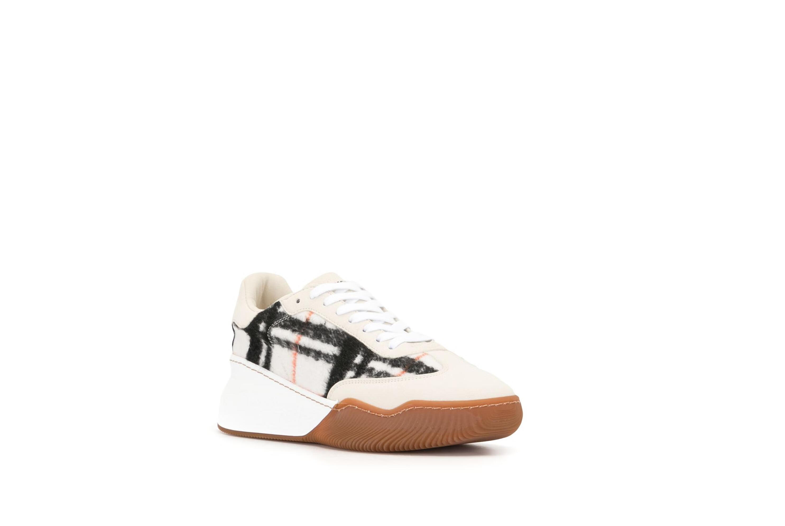 丝黛拉麦卡妮(stella mccartney)20秋冬女士格纹厚底运动鞋 多色 eu40