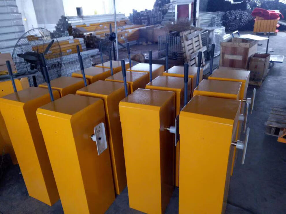 大门简易闸机手动道闸手摇挡车器工厂小区进出口下压式栅栏杆通道