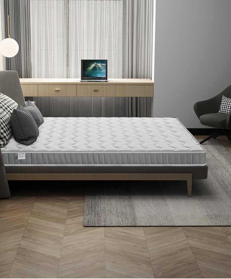 爱舒床垫 天然黄麻床垫棕垫硬棕榈席梦思2cm进口天然乳胶床垫偏硬护脊