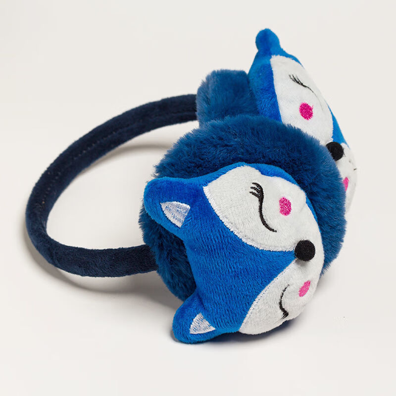 皮卡丘耳罩韩版男女款时尚宝宝卡通耳套成人儿童保暖耳罩可爱动物毛绒