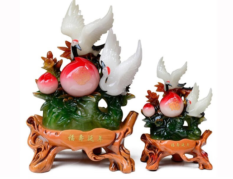 大号寿桃摆件送长辈祝寿贺寿607080大寿工艺礼品老人过寿生日礼物福寿