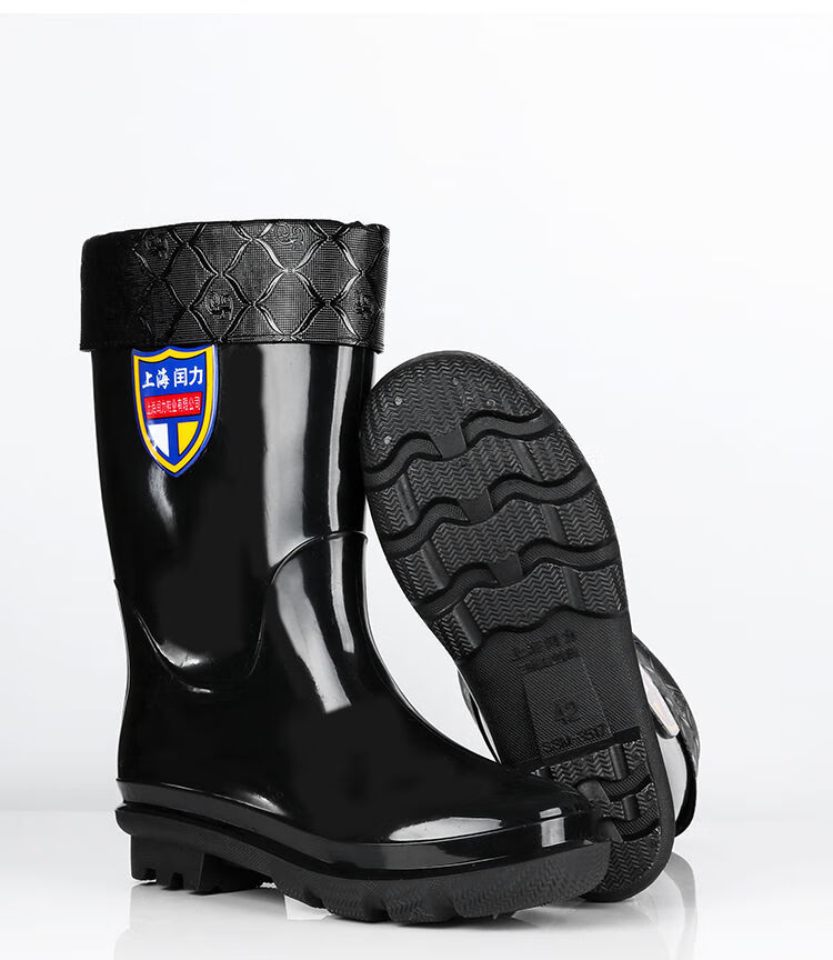 新品 劳保防雨鞋水鞋男士雨靴水靴子防滑高筒长筒插秧鞋胶鞋套鞋水靴
