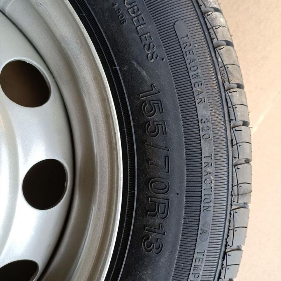 d70d80比德文宝路达145/70/12/155 70r13钢圈轮胎外胎轮毂 13寸钢圈