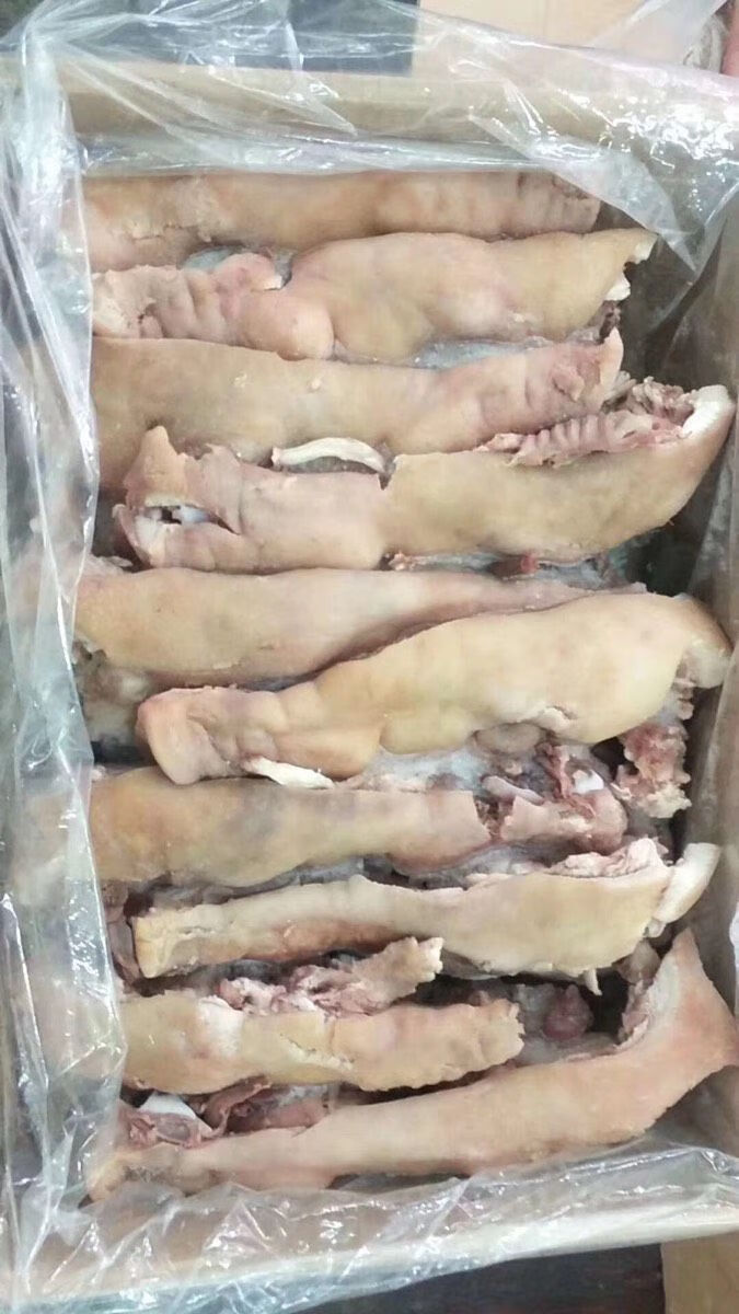 新鲜半成品猪头肉半熟去骨猪半边脸无毛商用家用卤菜店用食材 2斤去骨