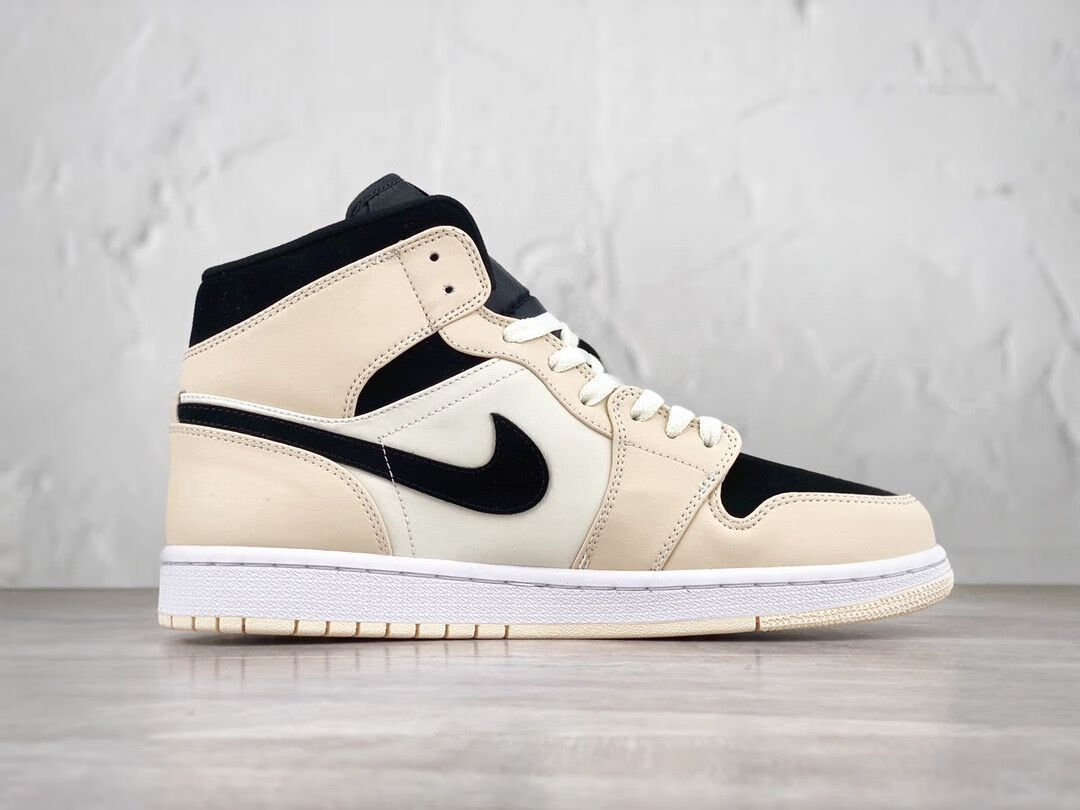 aj·1 奶茶 李斯丹妮同款奶茶 女生时尚百搭休闲鞋 浅灰色 41【图片