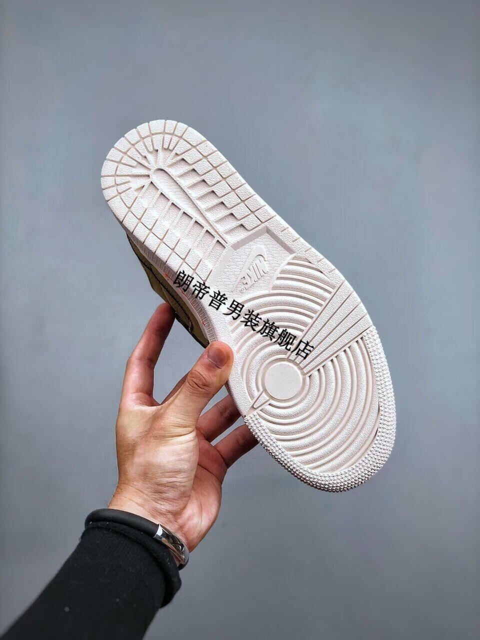 aj·1aj双魔术贴低帮篮球文化鞋 头层皮 男女休闲板鞋 复古潮流滑板鞋