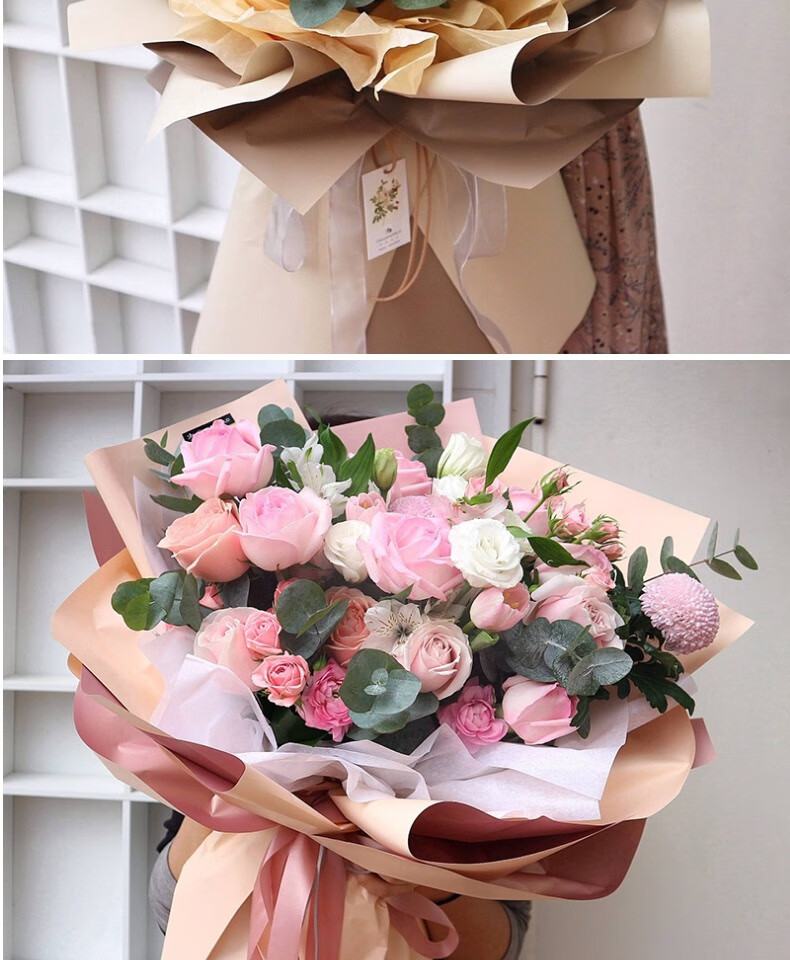 七夕情人节上海深圳北京广州同城速递生日99朵玫瑰鲜花束全国配送