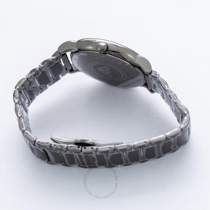 emporioarmani男士石英手表腕表表盘43mm防水50m灰色经典