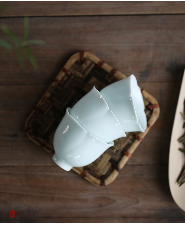 陶云尚陶瓷茶杯德化白瓷手工品茗杯薄胎茶盏功夫小茶杯茶具单杯茶碗小