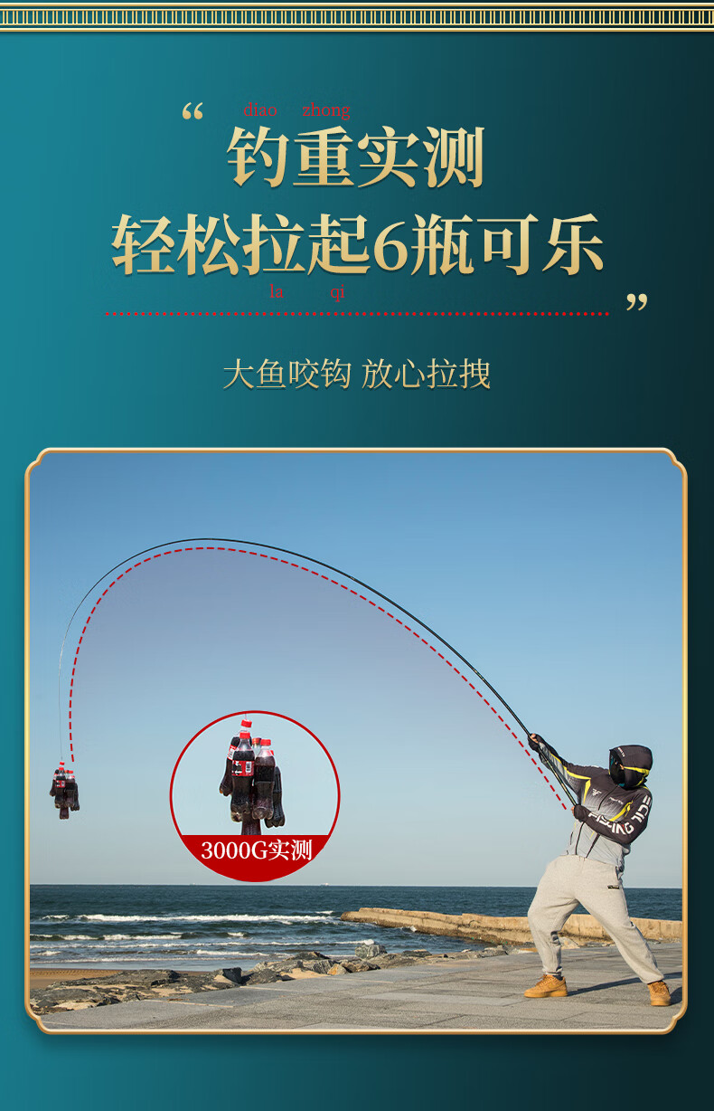 劲战鲤鱼竿超轻超硬手杆标准28调19鲫鱼竿台钓竿休闲野钓鱼竿碳素龙崎