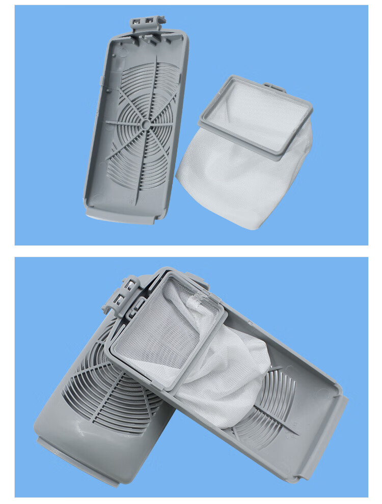 霍客森適配小天鵝洗衣機過濾網tb906288wdclg內置垃圾網袋配件5個裝實