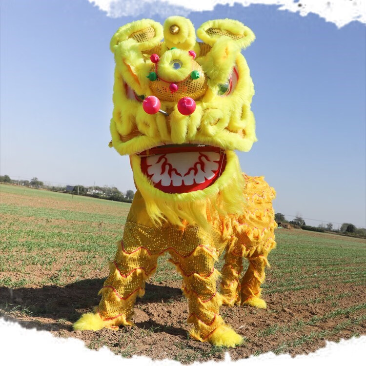 舞狮套装元旦整套舞狮服舞狮裤子舞狮子成人狮子衣服装