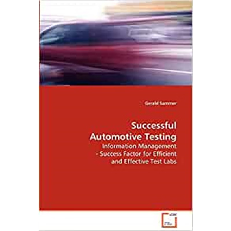 按需印刷Succesful Automotive Testing[9783639070798]