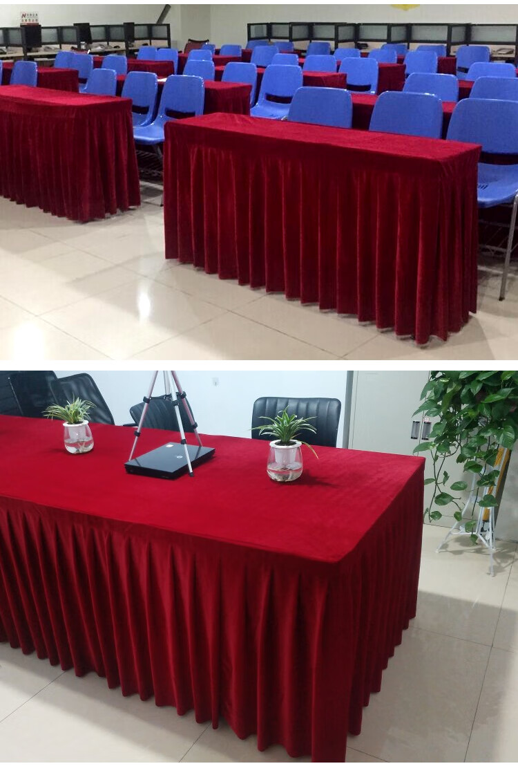 金丝绒红布红色幕布暗酒红色绒布舞台幕布背景布桌布台布拍摄布料根据