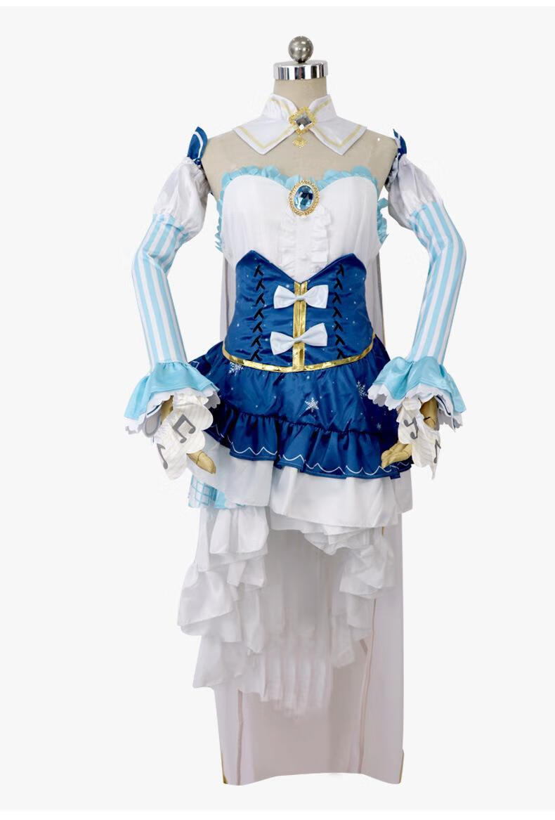 princess 公主风cos服 初音未来衣服现货 雪初音公主王冠 s【图片