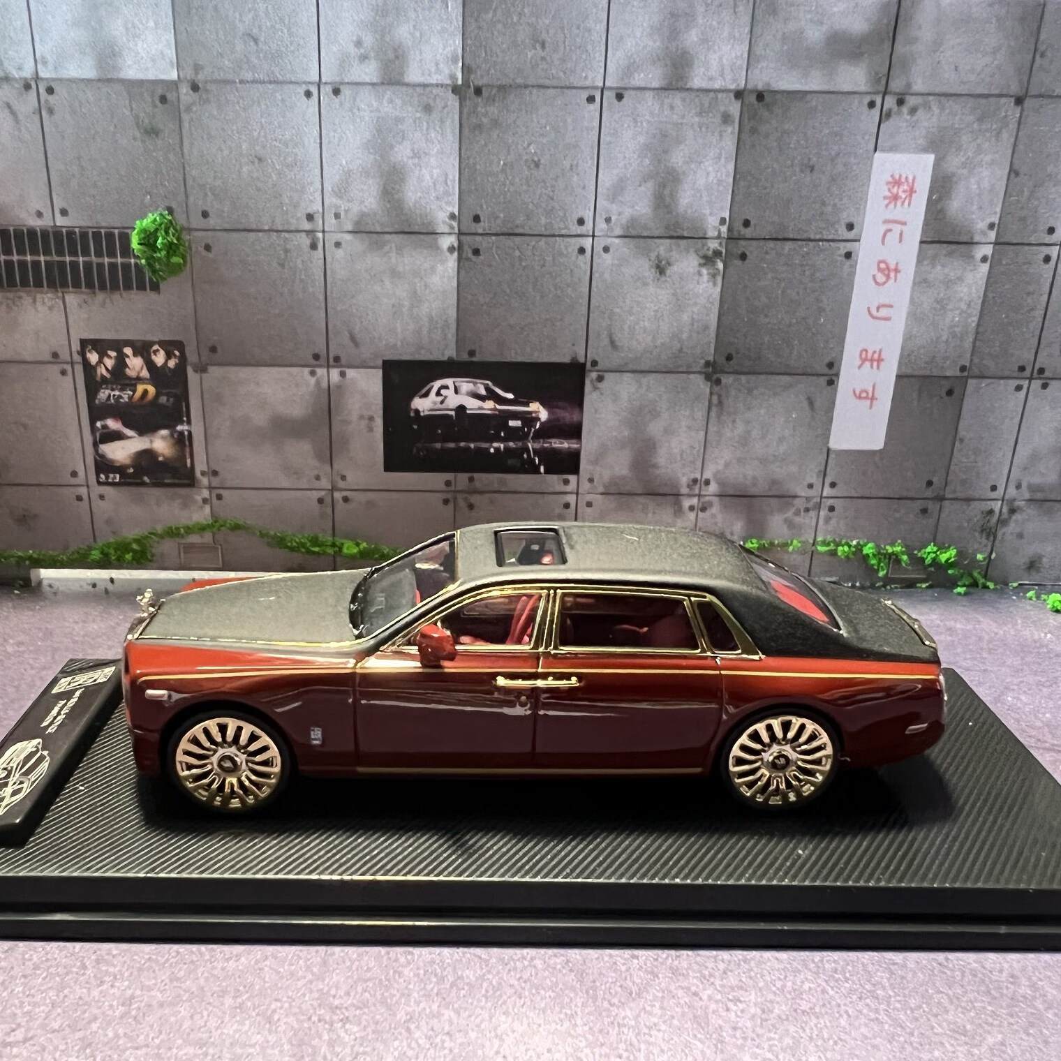 181:6劳斯莱斯幻影八车模 合金汽车 加长版黑色 mini【图片 价格 品牌