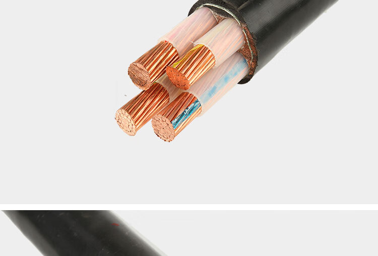 国标铜芯yjv4等芯 50 70 95 120 150 185 240平方工程电力电缆 4*120