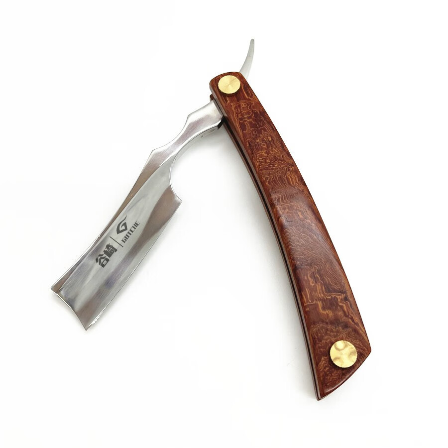 老式剃刀 手动剃须刀刮胡刀男士理发师发廊用修面鬓角剃毛刮毛手动