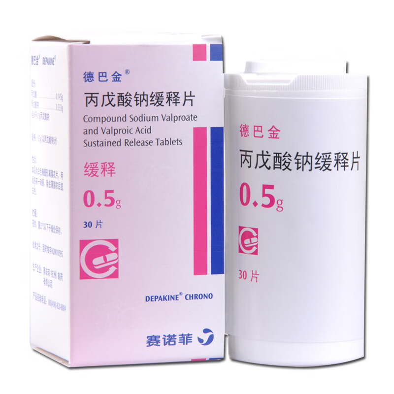 德巴金 丙戊酸钠缓释片 0.