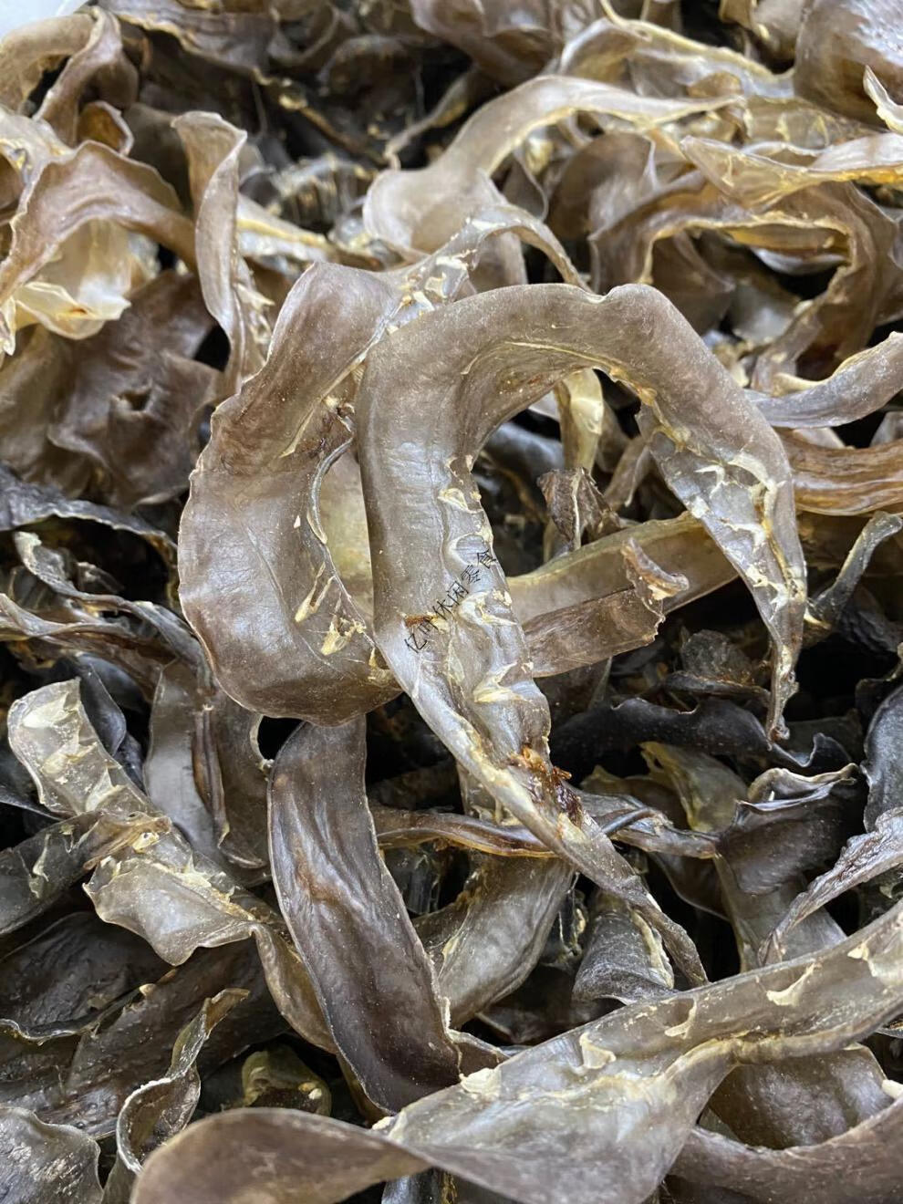 90头甲鱼裙边干 水鱼边王八裙边 龟裙边乌龟边龟板胶 500g【图片 价格