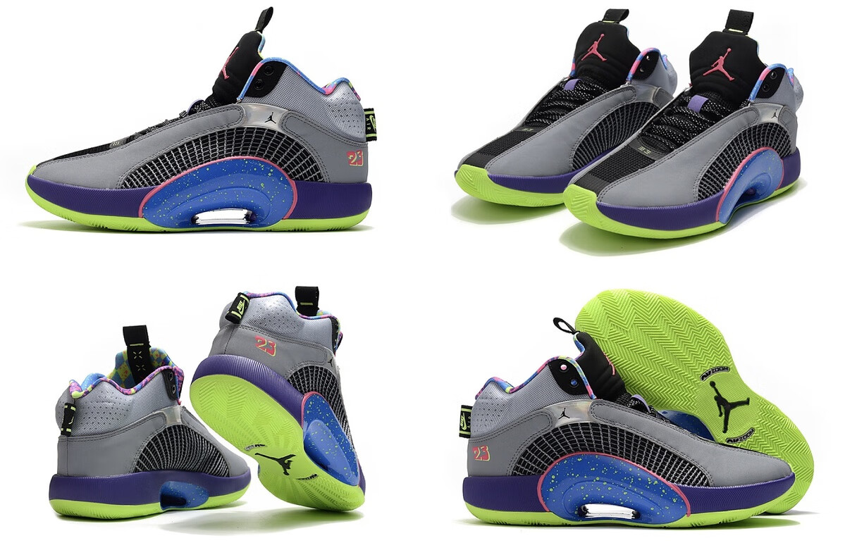 【官方旗舰】aj35代篮球鞋 乔35学生战靴实战透气耐磨防滑减震户外